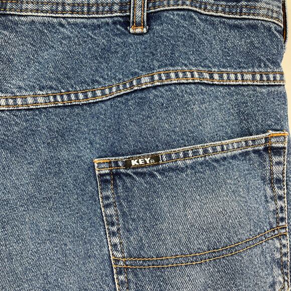 Key Jeans Blue Men's Size 42x30 - Picture 5 of 6